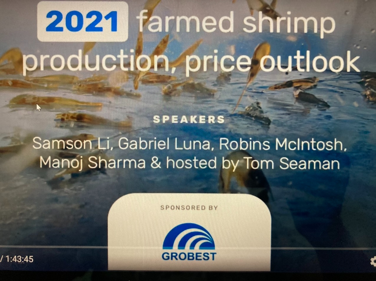 2021 farmed shrimp production, price outlook
