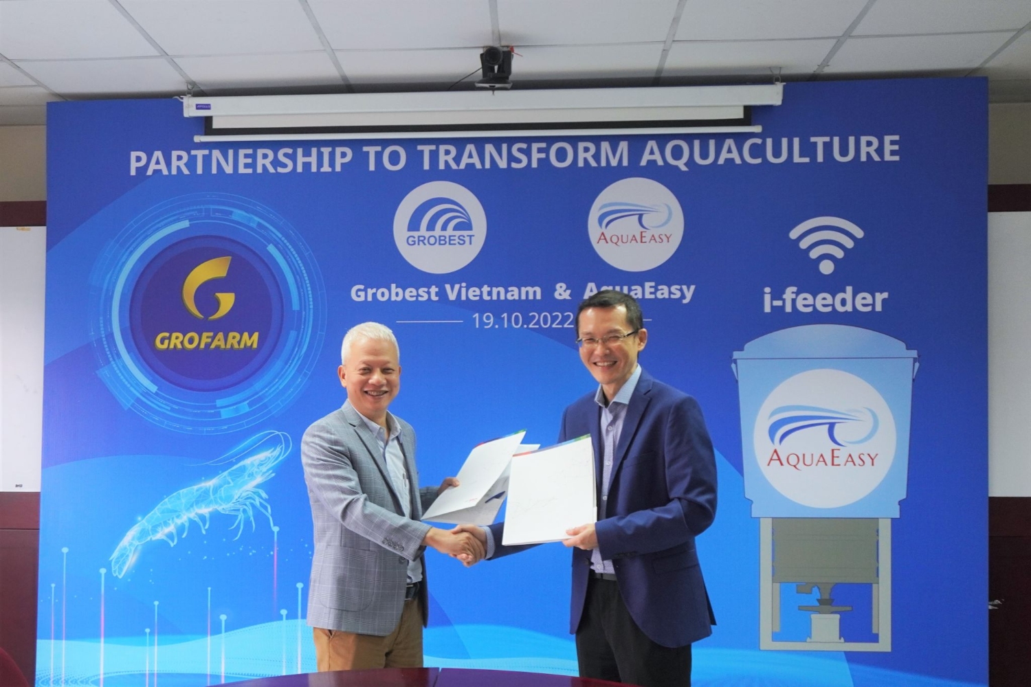 Press release: AquaEasy officially signed memorandum of understanding with Grobest