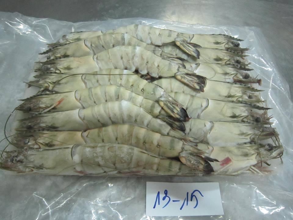 Processing of HOSO shrimp at South Vina Shrimp factory